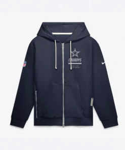 Cowboys 2026 Sideline Zip-Up Hoodie