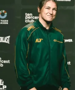 Croke Park Conference Katie Taylor Jacket Green