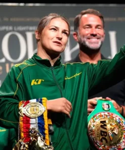 Croke Park Katie Taylor Green Jacket