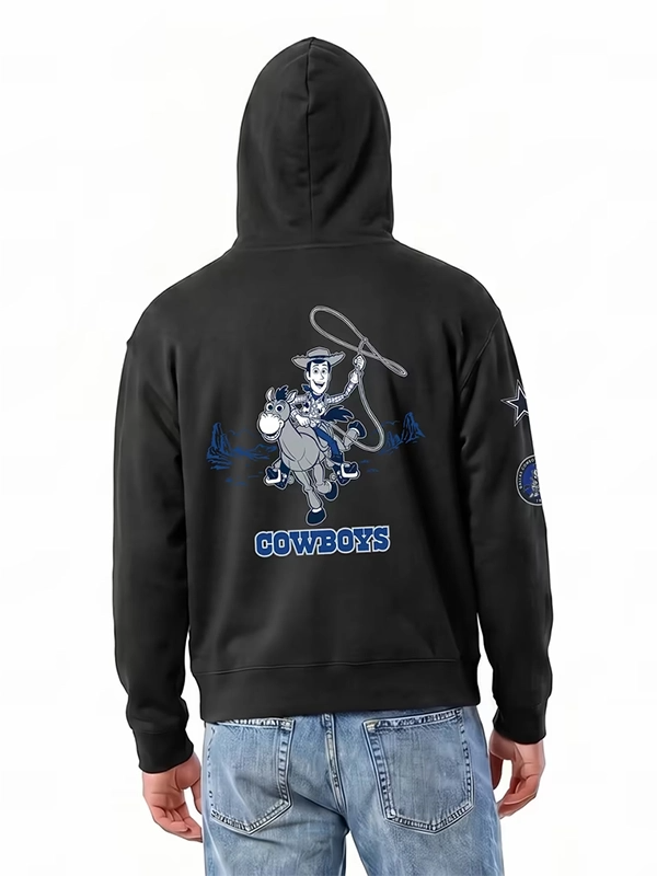 Cowboys Disney x Champion Woody All-Star Hoodie Dallas Cowboys Disney Woody All-Star Hoodie
