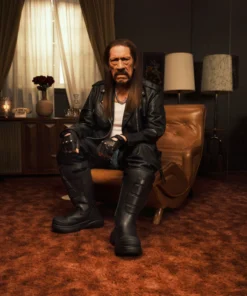 Danny Trejo UGG x Willy Chavarria Biker Jacket