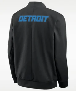 Detroit Lions 2026 Nike Rivalries Sideline Jacket Detroit Lions 2026 Nike Rivalries Sideline Full Zip Black Jacket