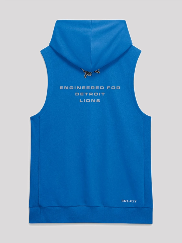 Lions 2026 Sideline Sleeveless Hoodie Detroit Lions 2026 Sideline Sleeveless Hoodie
