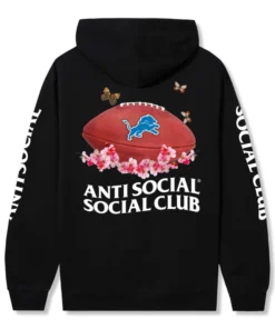 Detroit Lions AntiSocialSocialClub Hoodie 2026