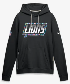 Detroit Lions Crucial Catch Hoodie 2026 Black