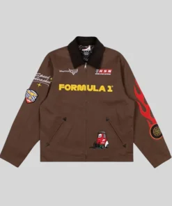 Disney And Pixar Cars F1 Lightning McQueen Racing Jacket