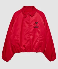 Disney x F1 Red Jacket Disney x F1 Red Jacket Full Snap
