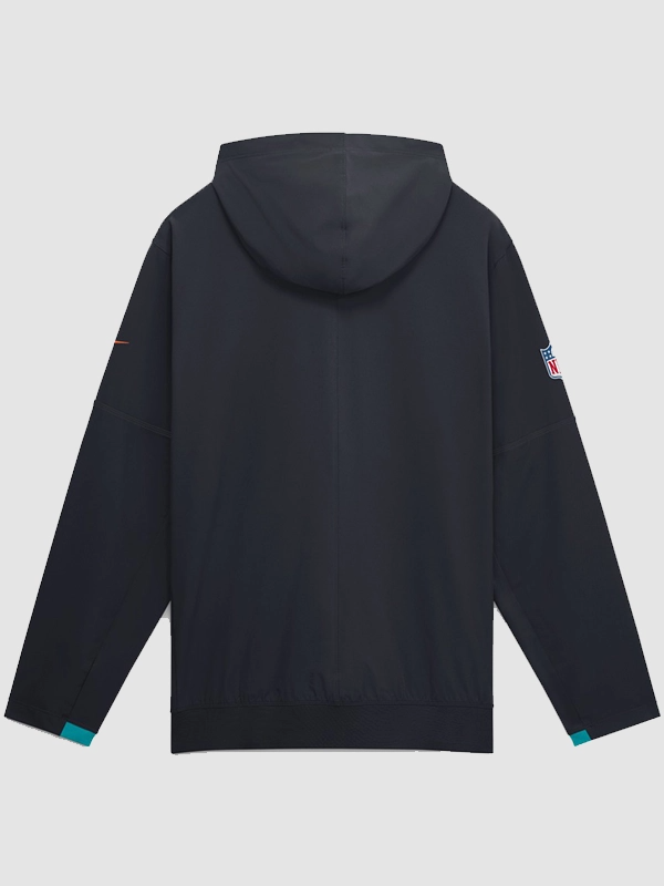Dolphins Nike Rivalries 2026 Sideline Anorak Half-Zip Jacket Dolphins Nike Rivalries 2026 Sideline Anorak Half-Zip Jacket Back