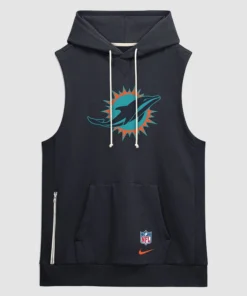 Dolphins Nike Rivalries 2026 Sideline Sleeveless Hoodie