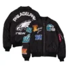 Manchester United 2026 Anthem Jacket Eagles New Era x Alpha Industries MA-1 Bomber Jacket 2026