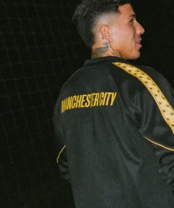 Enzo Fernández Manchester City Puma KING Track Jacket Black