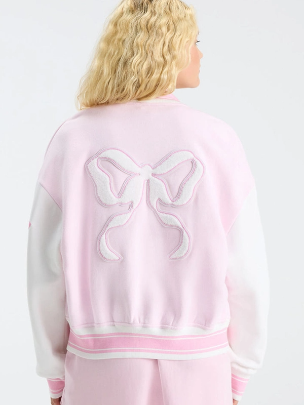 LoveShackFancy Alabama Varsity Jacket Fanatics x LoveShackFancy Alabama Varsity Jacket