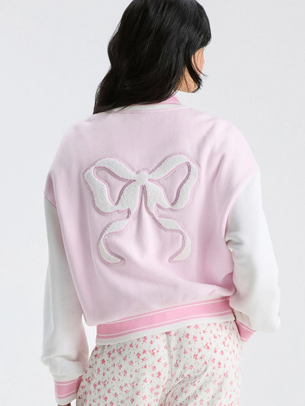 Fanatics California Varsity Jacket Fanatics x LoveShackFancy Southern California Varsity Jacket