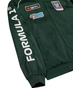 Eagles New Era x Alpha Industries MA-1 Bomber Jacket 2026 Formula 1 x Disney Green Jacket 2026 Sleeves