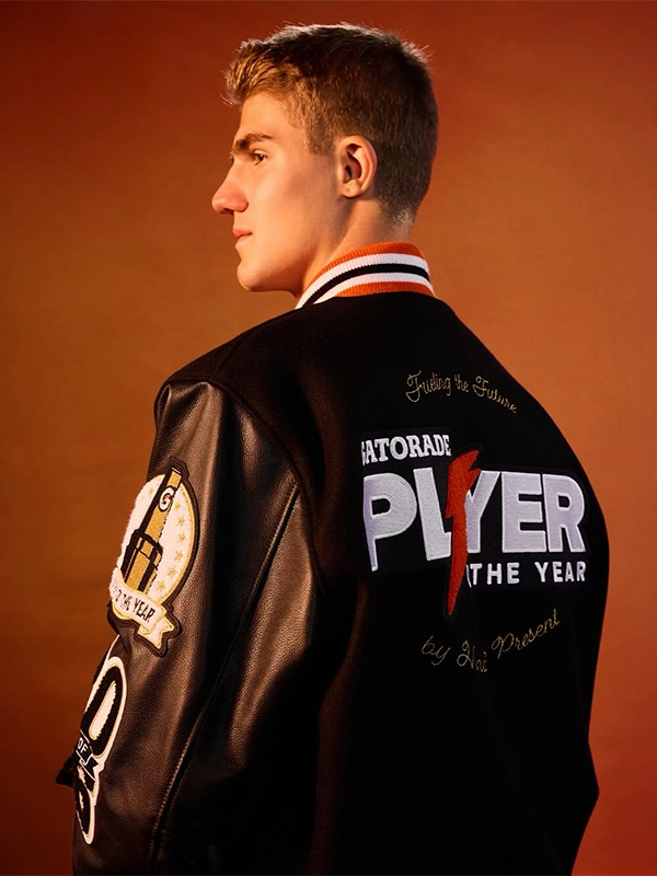 Gatorade 2026 Player of The Year Varsity Jacket Gatorade Players of the Year 2026 Letterman Jacket