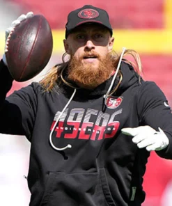 George Kittle 2026 San Francisco 49ers Sideline Hoodie