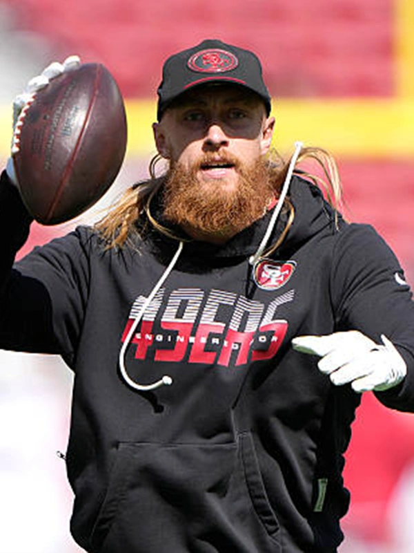George Kittle 2026 San Francisco 49ers Sideline Hoodie George Kittle 2026 San Francisco 49ers Sideline Hoodie