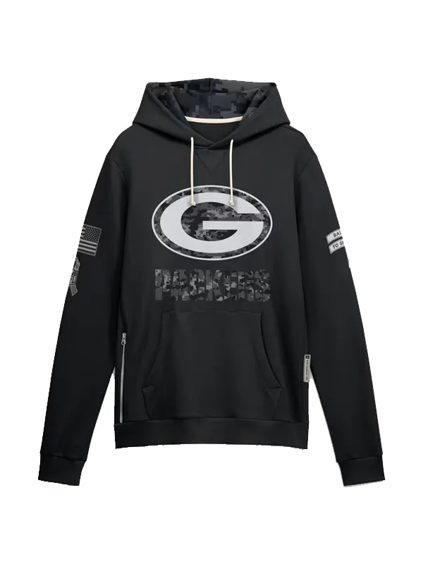 Green Bay Packers 2026 Salute to Service Hoodie Green Bay Packers 2026 Salute to Service Hoodie