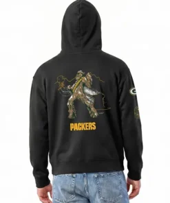 Packers Disney x Champion Chewbacca Hoodie Green Bay Packers Champion Chewbacca Hoodie