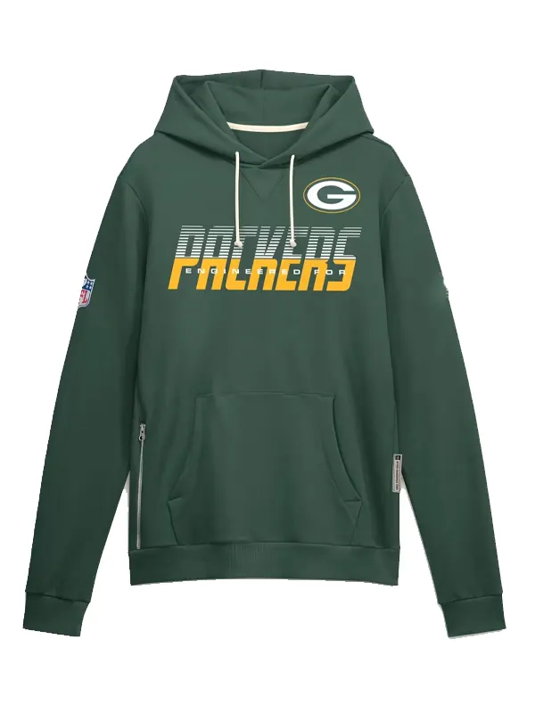 Green Bay Packers Sideline Standard Hoodie Green Bay Packers Sideline Standard Hoodie