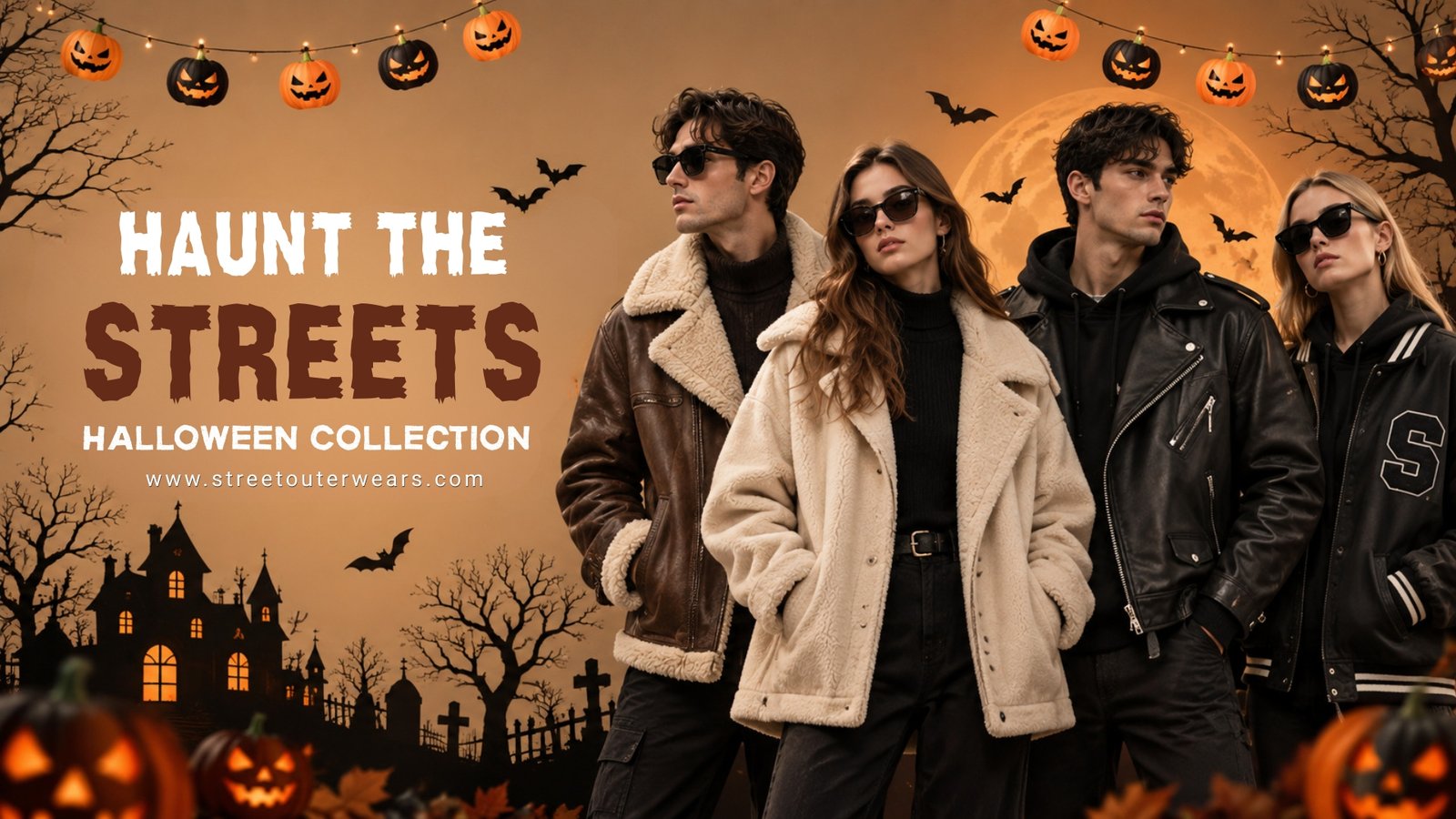 Street Outerwears Halloween Jackets and Coats Collection