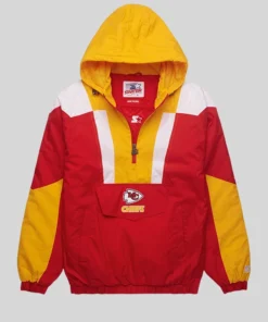 HOMAGE X Starter Chiefs Half Zip Pullover Jacket