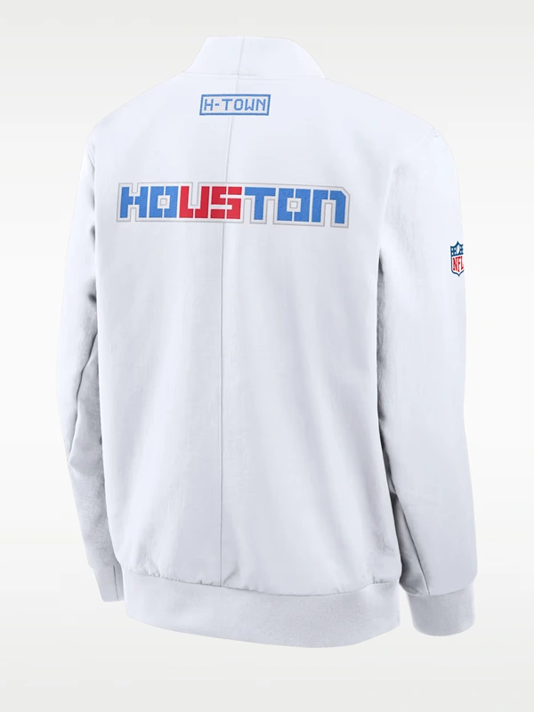 Houston Texans 2026 Nike Rivalries Sideline Jacket Houston Texans 2026 Nike Rivalries Sideline Bomber Jacket