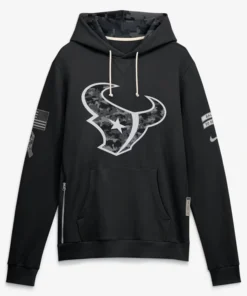 Houston Texans 2026 Salute to Service Sideline Hoodie