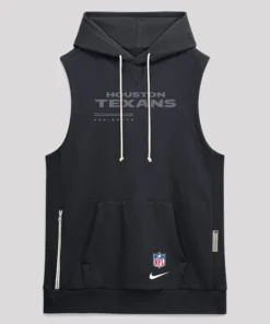 Houston Texans 2026 Sideline Sleeveless Hoodie