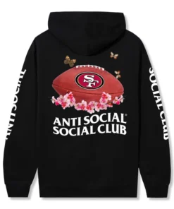 San Francisco 49ers AntiSocialSocialClub Hoodie 2026