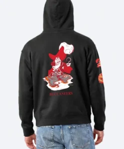 Champion Buccaneers All-Star Hoodie Champion Unisex Captain Hook All-Star Full-Zip Black Hoodie