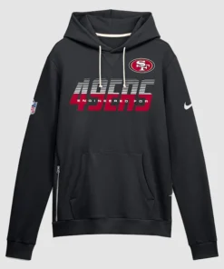 George Kittle 2026 San Francisco 49ers Sideline Hoodie George Kittle 2026 San Francisco 49ers Sideline Hoodie