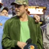 San Francisco 49ers 2026 Salute to Service Sideline Hoodie Brad Pitt NASCAR Cup Series 2026 Green Bomber Jacket