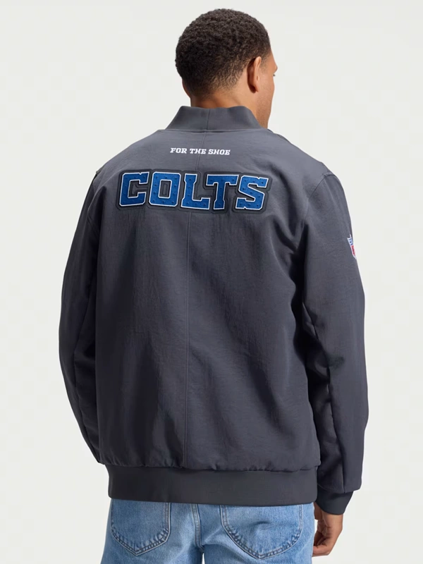 Indianapolis Colts 2026 Nike Rivalries Sideline Jacket Indianapolis Colts 2026 Nike Rivalries Sideline Bomber Jacket