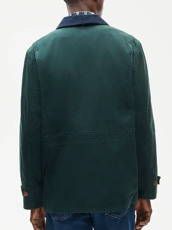 J.Crew Barn Cotton Jacket J.Crew 2026 Barn Jacket Green