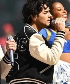 Halftime Show Jonas Brothers Varsity Jacket Jonas Brothers NFL Melbourne Halftime Show Jacket