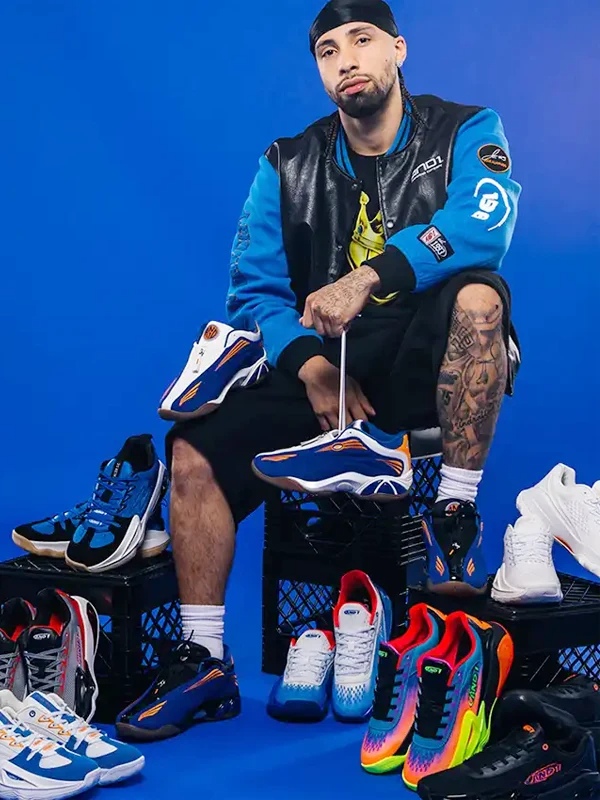 Jose Alvarado SLAM Kicks 29 Varsity Jacket Jose Alvarado SLAM Kicks 29 Bomber Jacket