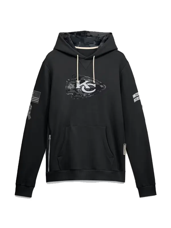 Kansas City Chiefs 2026 Salute to Service Hoodie Kansas City Chiefs 2026 Salute to Service Hoodie