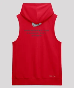 Chief 2026 Sideline Sleeveless Hoodie Kansas City Chiefs 2026 Sideline Sleeveless Hoodie