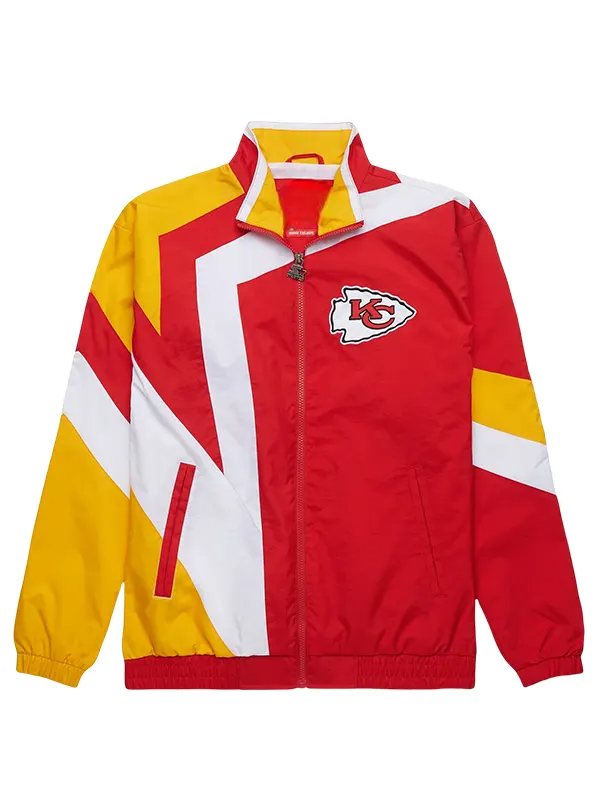 Kansas City Chiefs Windbreaker Star Full-Zip Jacket Kansas City Chiefs Windbreaker Star Full-Zip Jacket
