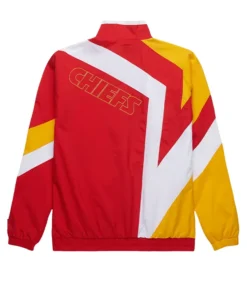 Kansas City Chiefs Windbreaker Star Full-Zip Jacket Kansas City Chiefs Windbreaker Star Red Jacket