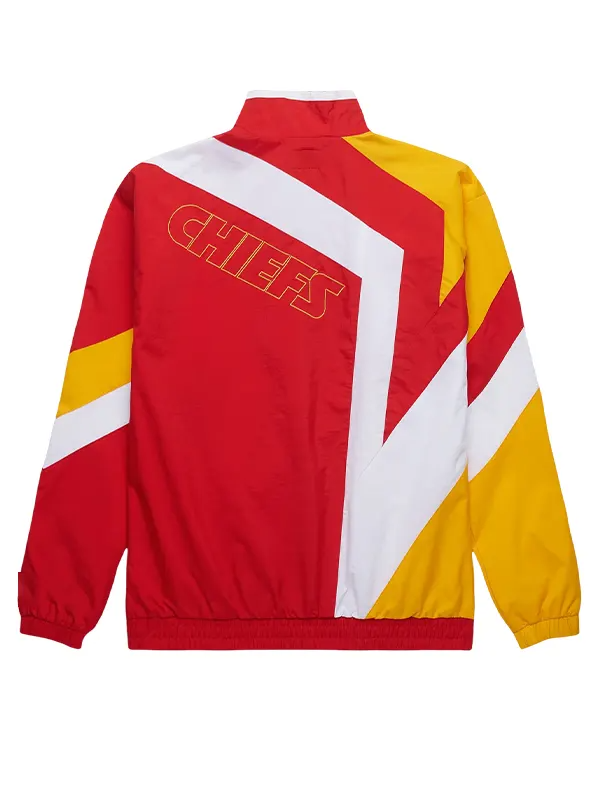 Kansas City Chiefs Windbreaker Star Full-Zip Jacket Kansas City Chiefs Windbreaker Star Red Jacket