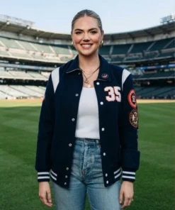 Kate Upton Detroit Tigers Jacket