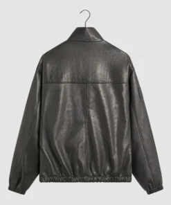 Kith for the New York Yankees Leather Ames Jacket Black