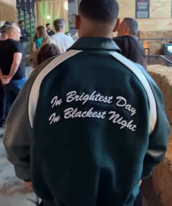 Lanterns 2026 John Stewart Green Varsity Jacket Back
