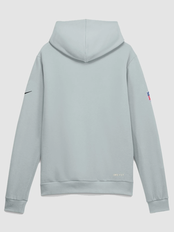 Raiders 2026 Sideline Hoodie Las Vegas Raiders Sideline Standard Issue Nike Dri FIT Pullover Hoodie