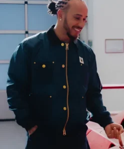 Lewis Hamilton Sacai x Carhartt WIP Twill Duck Canvas Blouson Jacket