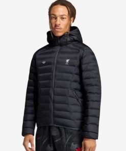LFC Adidas Teamgeist 26 Padded Jacket LFC Adidas Teamgeist 26 Puffer Hooded Jacket