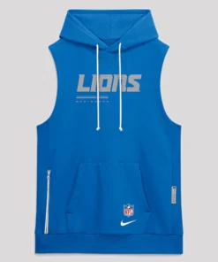 Lions 2026 Sideline Sleeveless Hoodie