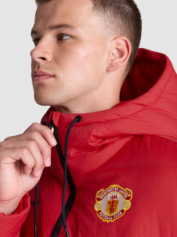Manchester United x Adidas EQT Down Jacket Manchester United x Adidas EQT Puffer Jacket